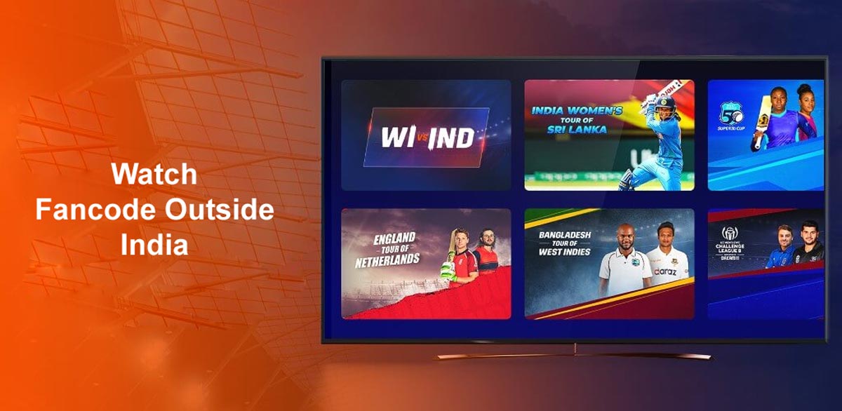 Watch FanCode Live Outside India