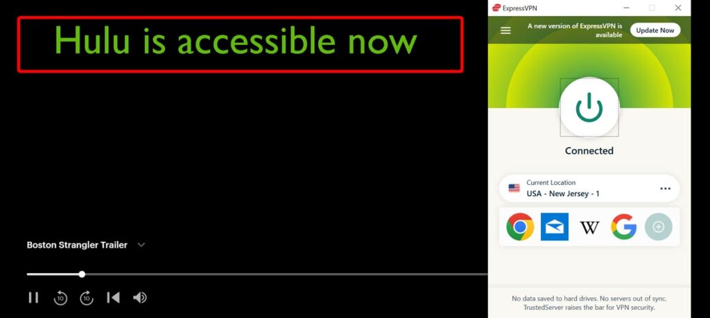 Hulu with VPN